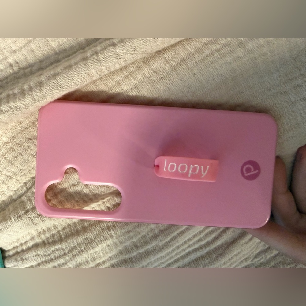 Loopy Case Blush Pink Phone Case galaxy s24